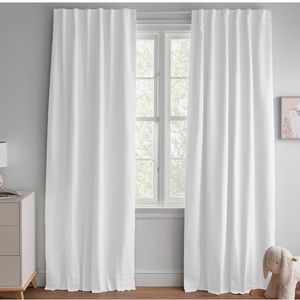 Pottery Barn Kids - Quincy Cotton Canvas Blackout Curtain - 44in x 96in